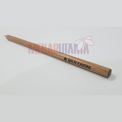 Medium pensil natural hexagonal 1